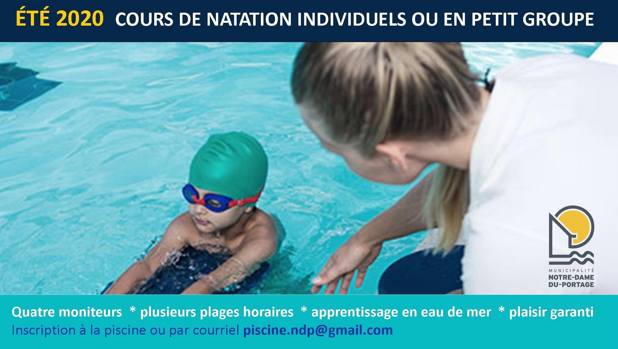 Cours de natation - 2020