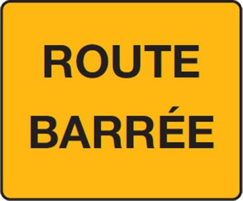 Route barrée