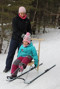 Trotinette des neiges