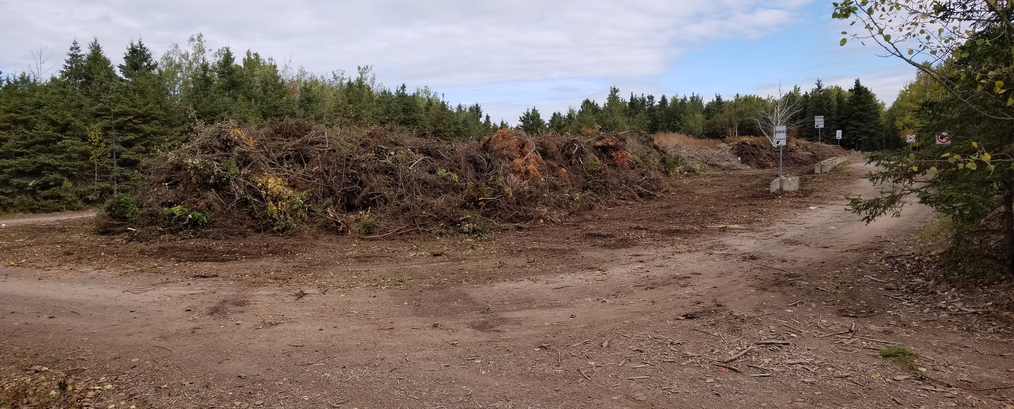Site de dépôt vert