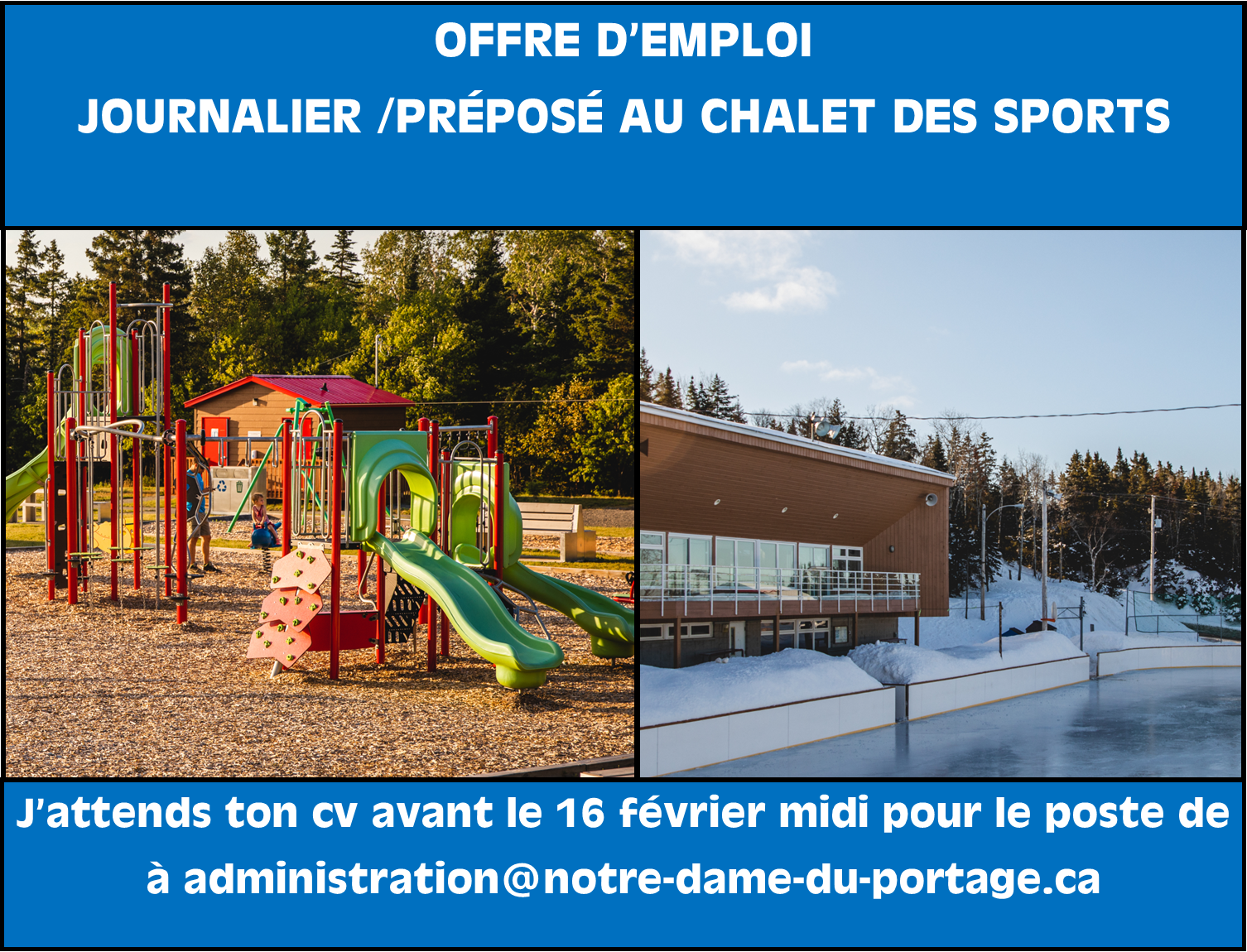 Emploi journalier 2021