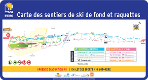 CARTE DES SENTIERS - 2021